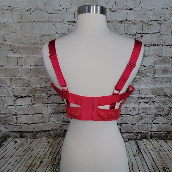 Victoria's Secret Very Sexy Push Up Bra 36 DD Red - Picture 3 of 14